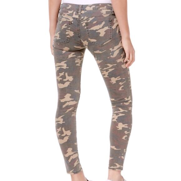 Kut from the Kloth Jeans Camo Moto Pants Womens 4 Mia Toothpick Ankle Skinny - Picture 2 of 16